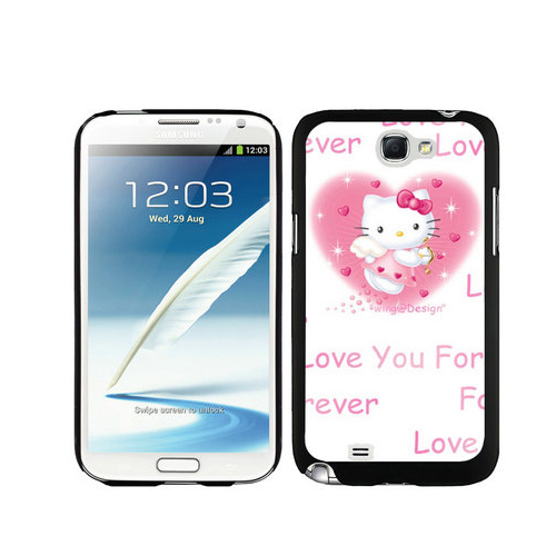 Valentine Hello Kitty Samsung Galaxy Note 2 Cases DQY | Women - Click Image to Close